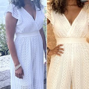 Crochet summer jumpsuit
